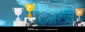 BetVictor Casino: Wager £10 and get £50 in Casino Bonuses 3