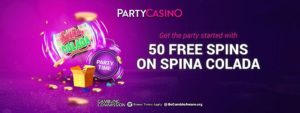 PartyCasino: Claim 50 Spina Colada Bonus Spins! 3
