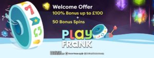 PlayFrank Casino: 100 Bonus Spins with Deposit! 2