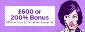 CasinoPop: 100% Up To £50 + 100 Bonus Spins 1