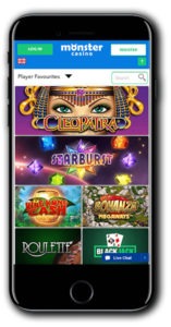 Monster Casino Welcome Bonus Starburst Spins