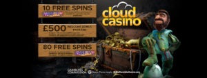 Cloud Casino: No Deposit Bonus - 10 Free Spins on Starburst! 3