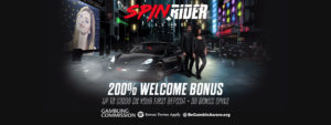 SpinRider Casino: 200% to $3000 Cash Bonus + 50 Bonus Spins! 2