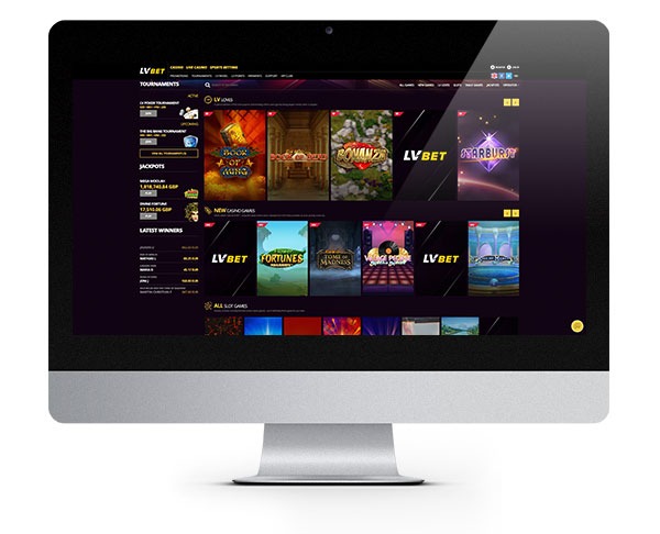 LV Bet Casino desktop