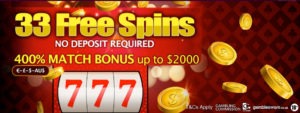 Superior Casino: 33 Free Spins No Deposit + Bonus to $2000! 1