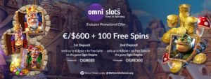 Omni Slots: 100% Match Bonus + up to 100 Free Spins 3