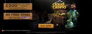 Cloud Casino: £500 Welcome Bonus and 80 Spins on Starburst! 2