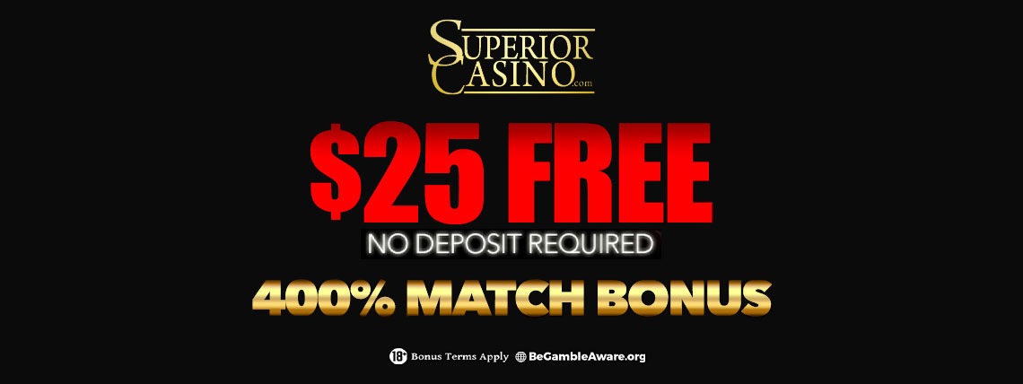 Superior casino no deposit bonus 2019