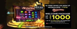 Vegas Paradise: 10 No Deposit Spins + Welcome Bonus! 3
