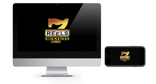 7Reels Casino logos on screen