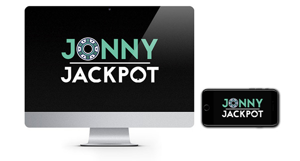 Jonny Jackpot Casino Logo on screen