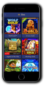 BondiBet Casino Mobile games