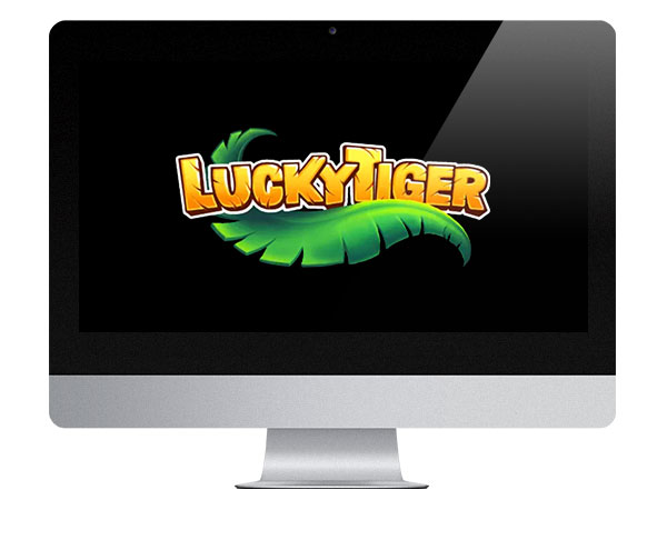 Lucky Tiger Casino Logo on screen