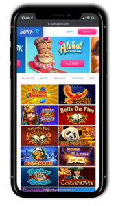 Surf Casino Mobile Games