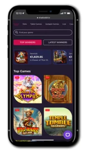 ShadowBit Casino mobile