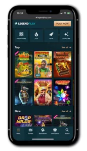 LegendPlay Casino mobile