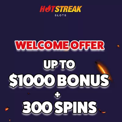 HotStreak Casino Welcome Bonus