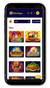 RubyVegas Casino mobile