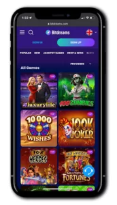 Bitdreams Mobile Casino Bonus Code
