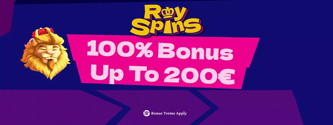 RoySpins Casino Welcome Bonus