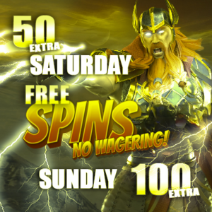 Thor Casino Weekend Wager Free Spins